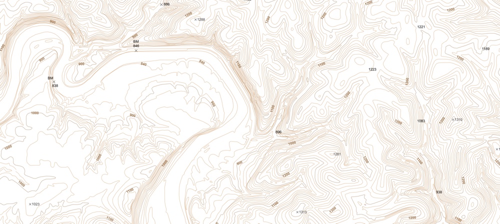 vector contour maps